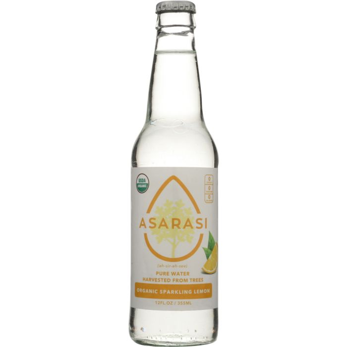 ASARASI: Water Sparkle Lemon, 12 oz