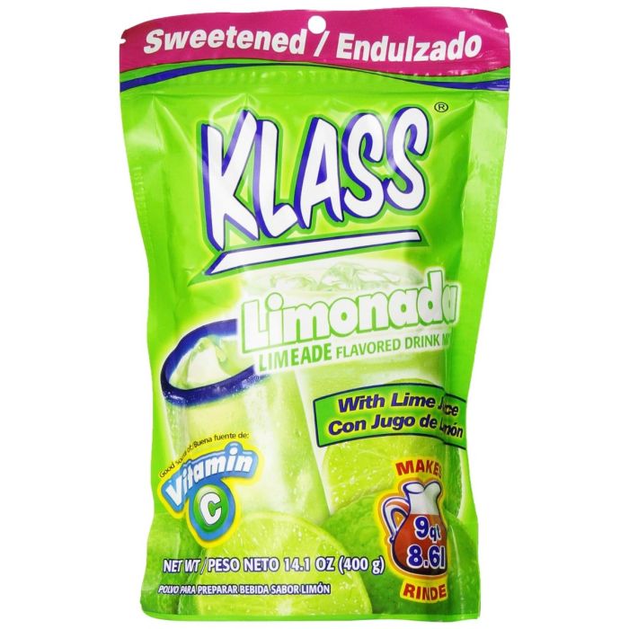 KLASS: Beverage Mix Limonada Sweetened, 14.1 oz