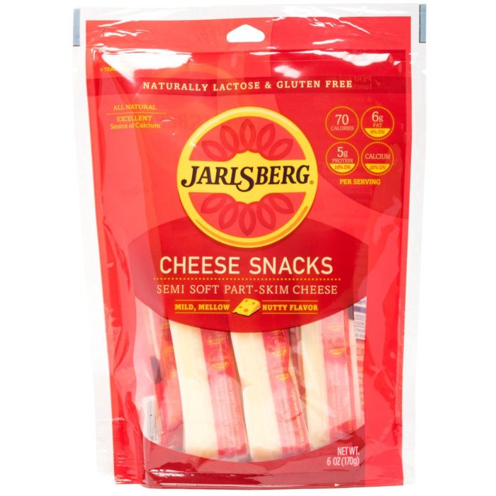 JARLSBERG: Cheese Snacks, 6 oz