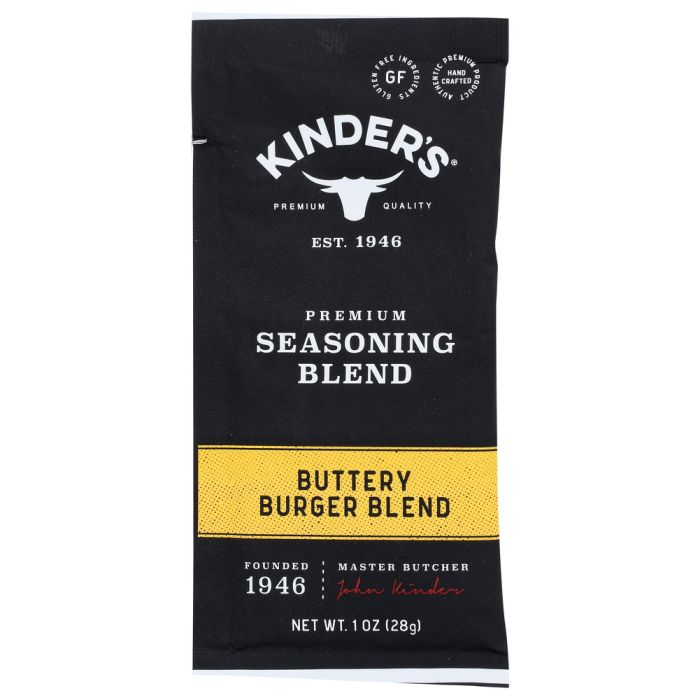 KINDERS: Seasoning Burger Btry Bld, 1 oz