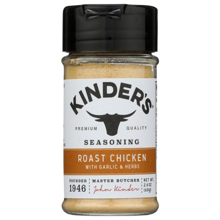 KINDERS: Roast Chicken With Garlic And Herbs Seasoning, 2.4 oz