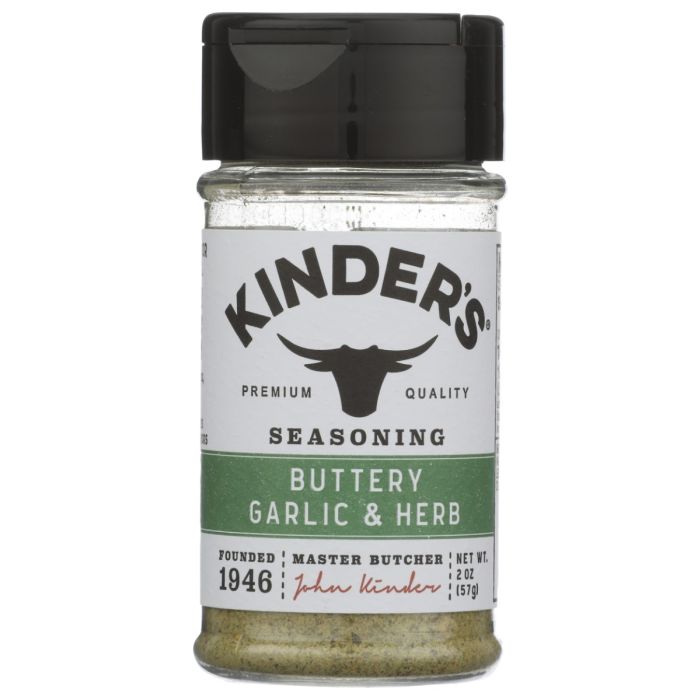 KINDER'S: Buttery Garlic and Herb Seasoning, 2 oz