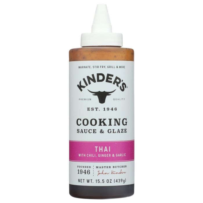 KINDERS: Thai Bbq Cooking Sauce And Glaze, 15.5 oz