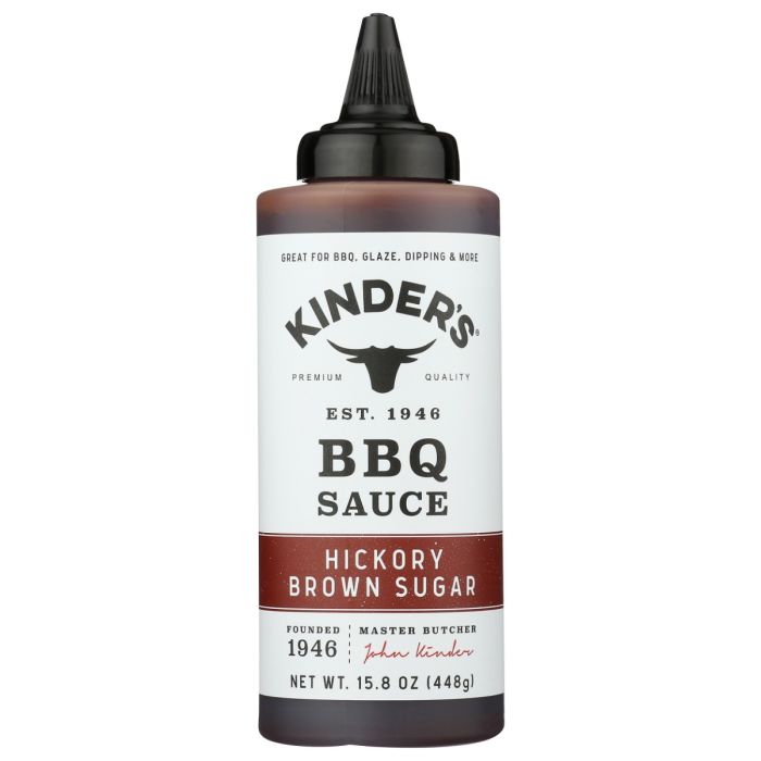 KINDERS: Hickory Brown Sugar Barbecue Sauce, 15.8 oz