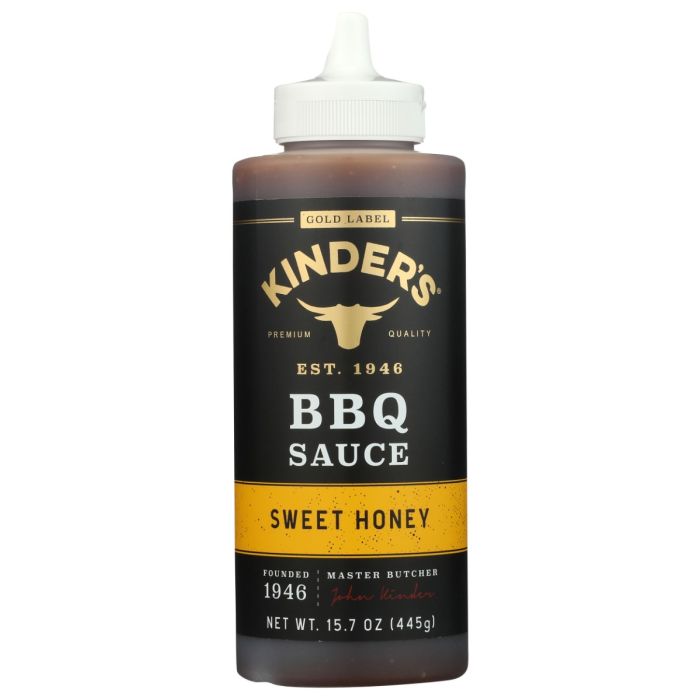 KINDER'S: Sweet Honey BBQ Sauce, 15.7 oz