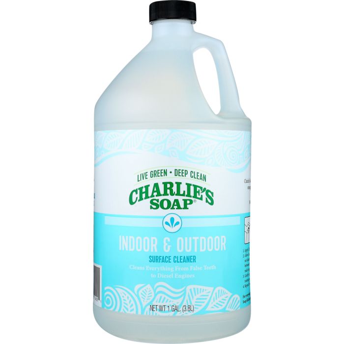 CHARLIES SOAP: Indoor & Outdoor Surface Cleaner, 1 ga