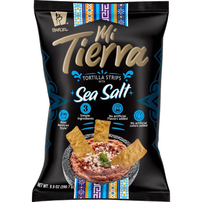 BARCEL: Mi Tierra Tortilla Strips with Sea Salt, 9.9 oz