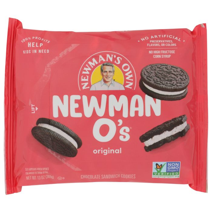 NEWMANS OWN: Original Newman-O’s Cookie, 13 oz