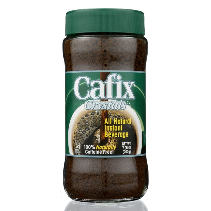 CAFIX: Crystals All Natural Instant Beverage Coffee Substitute, 7 oz
