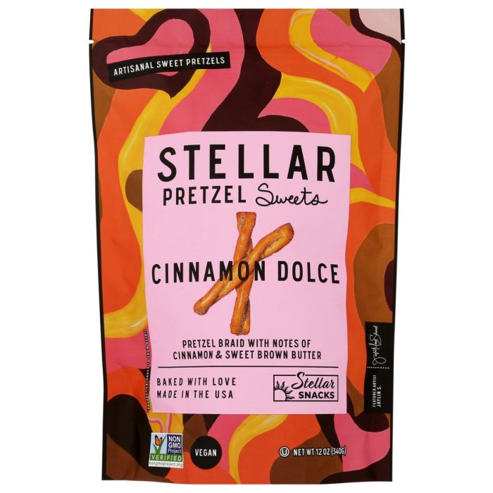 STELLAR: Cinnamon Dolce Pretzel Sweets, 12 oz