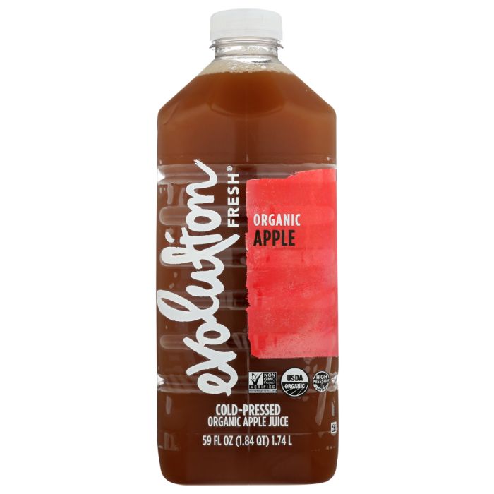 EVOLUTION: Organic Apple Juice, 59 oz