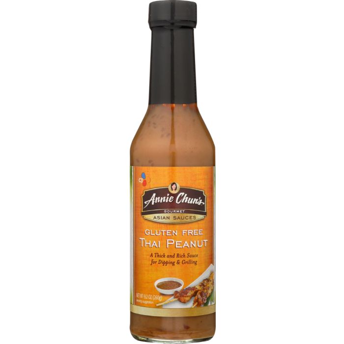 ANNIE CHUN'S: Asian Sauce Thai Peanut, 9.2 oz