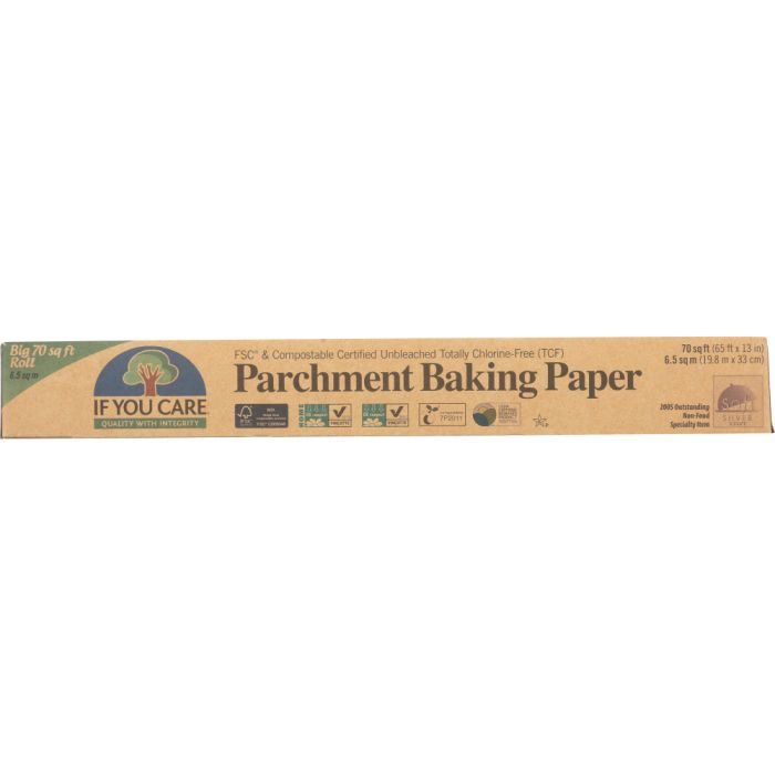 IF YOU CARE: Parchment Baking Paper 70 sq ft, 1 Ea
