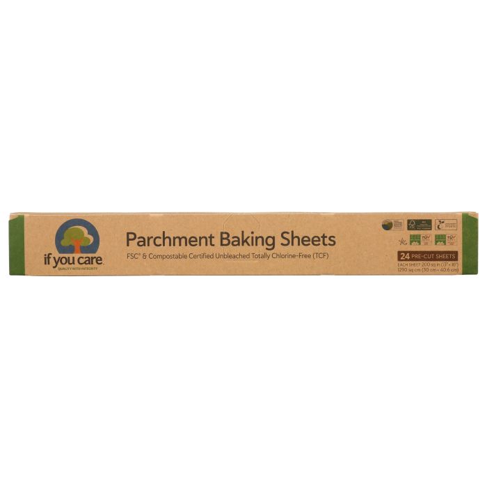 IF YOU CARE: Parchment Paper Sheets, 24 pc