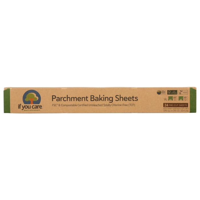 IF YOU CARE: Parchment Paper Sheets, 24 pc