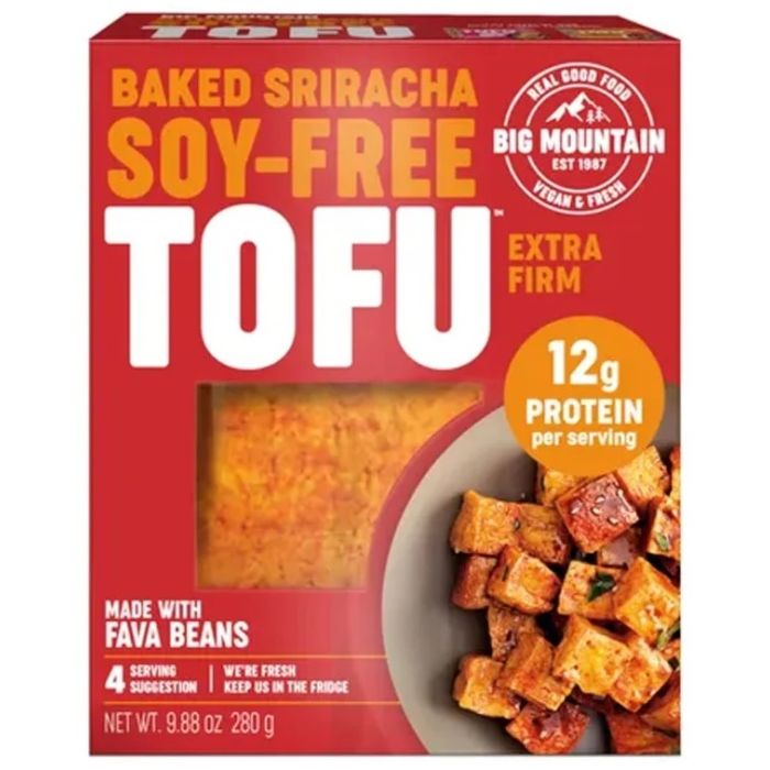 BIG MOUNTAIN FOODS: Baked Sriracha Soy-Free Tofu, 9.88 oz