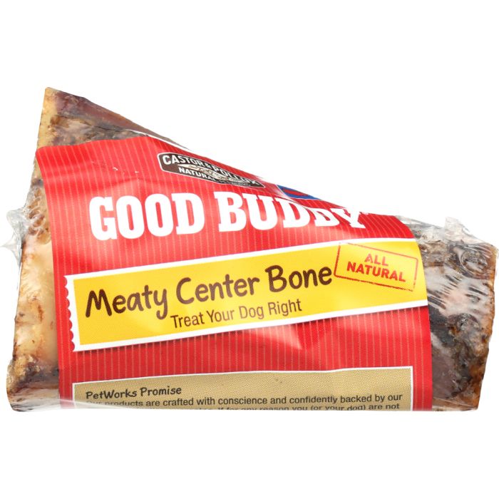 CASTOR & POLLUX: Dog Treat Meaty Center Bone 4 Inches, 1 ea