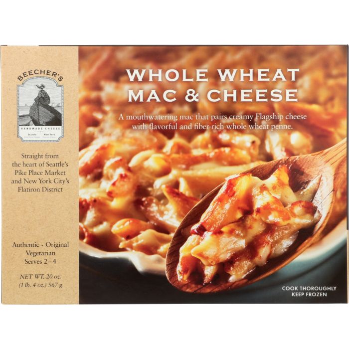BEECHERS: Mac N Cheese Whole Wheat, 20 oz