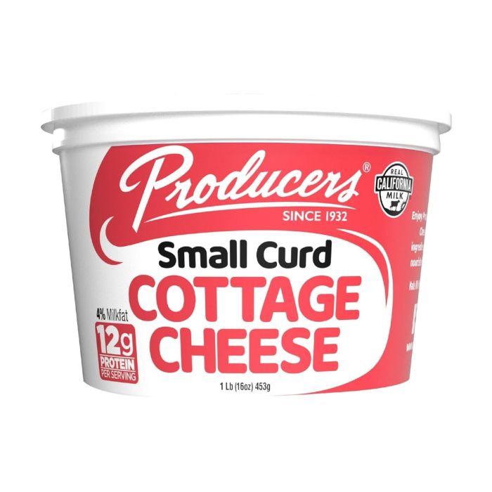 PRODUCERS: Small Curd Cottage Cheese 4 Percent Milkfat, 16 oz