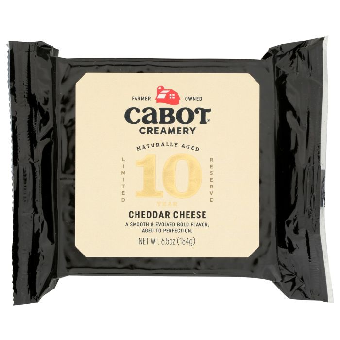 CABOT: 10 Year Cheddar Cheese, 6.5 oz