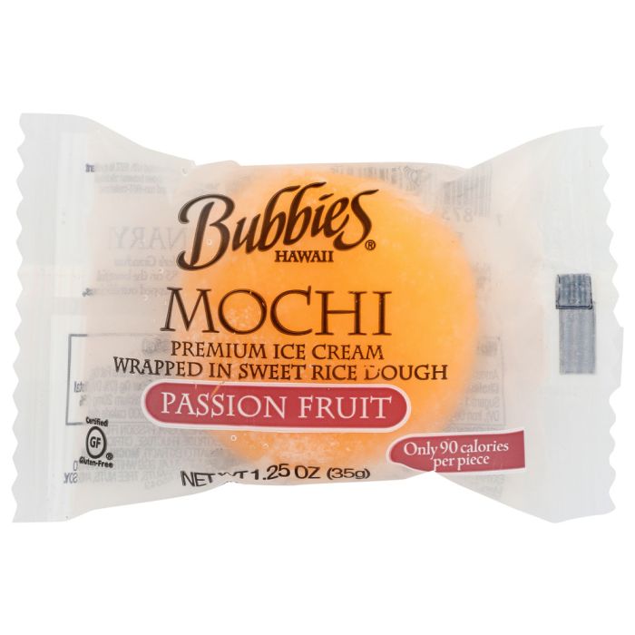 BUBBIES: Mochi Passion Fruit Iw, 1.25 oz