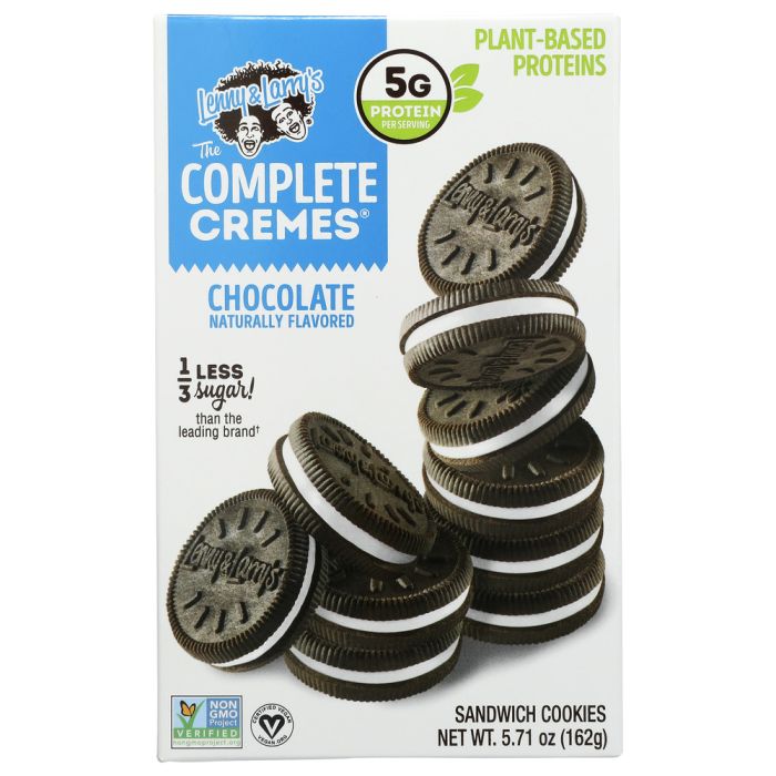 LENNY & LARRYS: Chocolate Complete Cremes Cookies, 5.71 oz