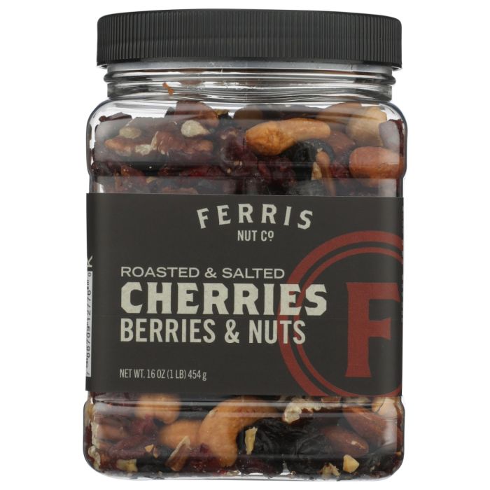 FERRIS: Roasted and Salted Cherries, Berries and Nuts, 16 oz