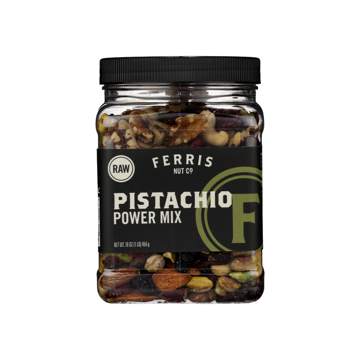 FERRIS NUT CO: Raw Pistachio Power Mix, 16 oz