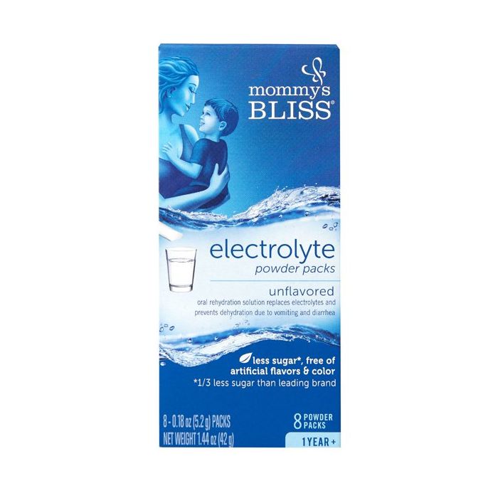MOMMYS BLISS: Electrolyte Powdr Pk Unfl, 8 pk