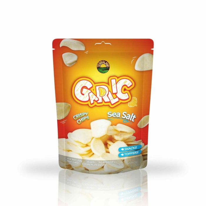 TERRALAND: Garlic Sea Salt Chips, 2 oz