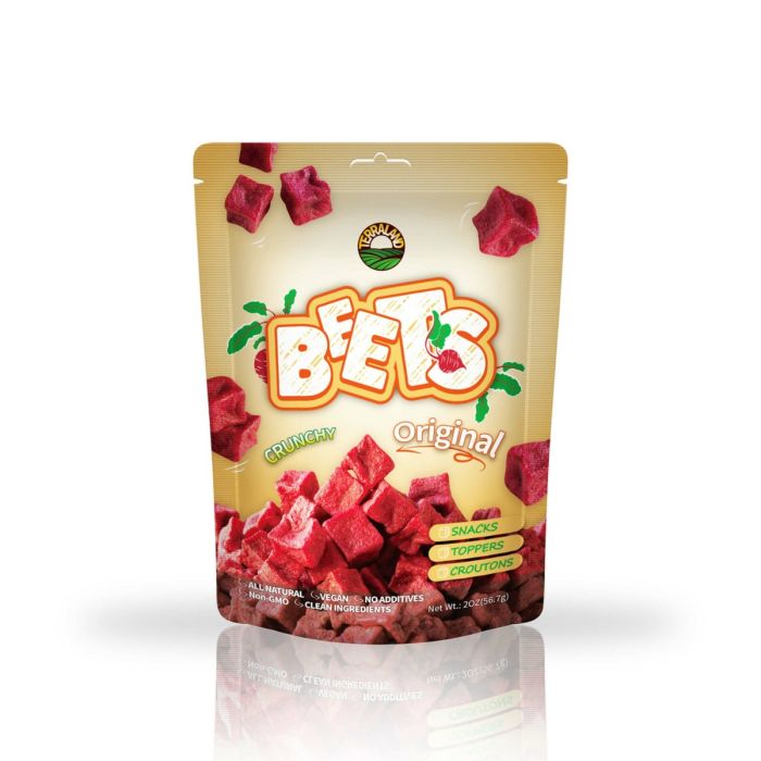TERRALAND: Beets Original Chips, 2 oz