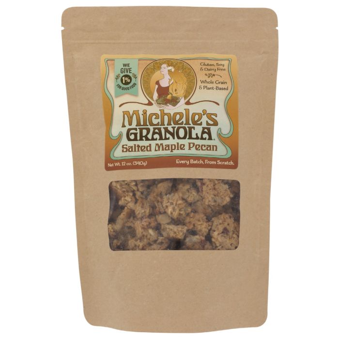 MICHELE'S GRANOLA: Salted Maple Pecan Granola, 12 oz