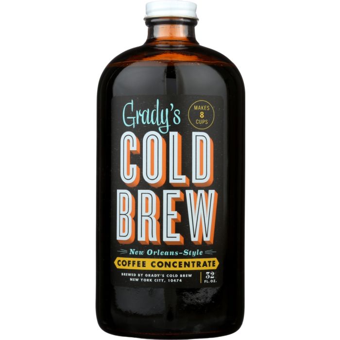 GRADYS COLD BREW: Cold Brew Coffee Concentrate, 32 oz