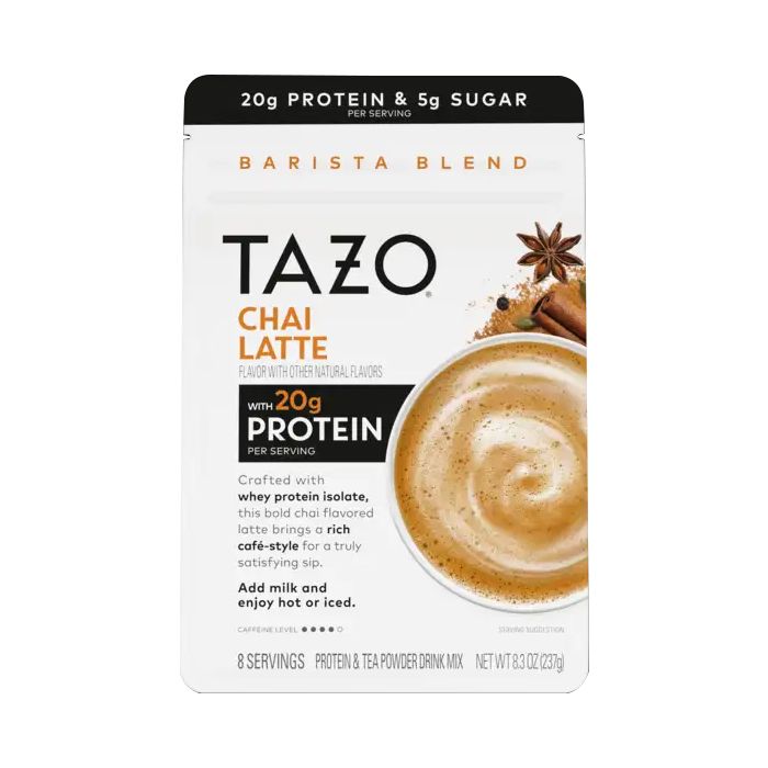 TAZO: Protein Chai Latte, 8.3 oz