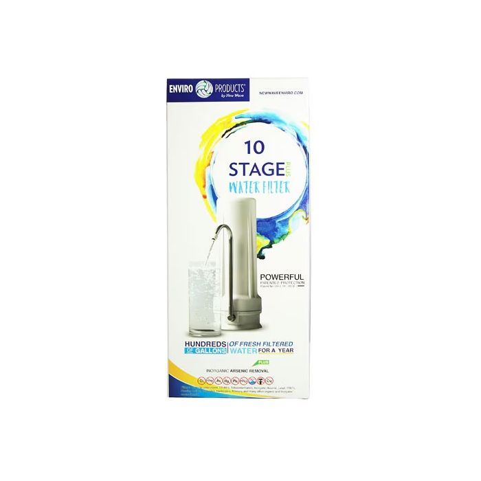 NEW WAVE ENVIRO: 10 Stage Water Filter System, 1kt