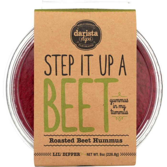 DARISTA DIPS: Roasted Beet Hummus, 8 oz