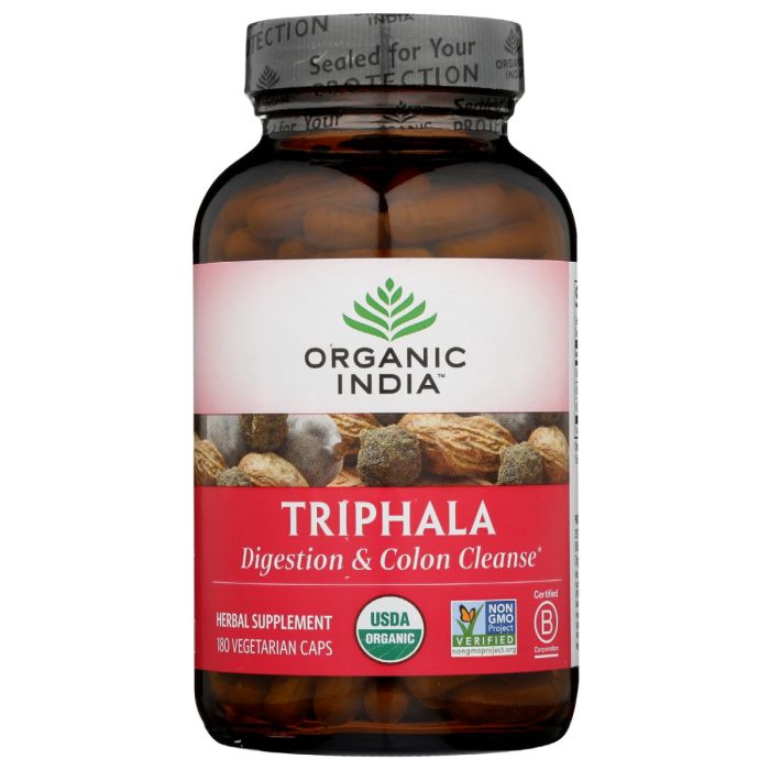 ORGANIC INDIA: Triphala, 180 vc