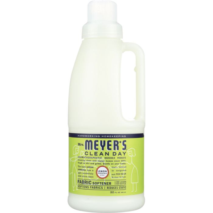 MRS. MEYER'S: Clean Day Fabric Softener Lemon Verbena Scent, 32 oz