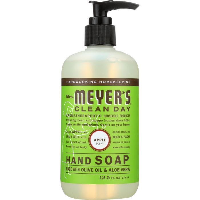 MRS. MEYER'S: Clean Day Liquid Hand Soap Apple Scent, 12.5 oz