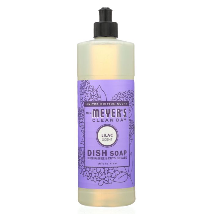 MRS MEYERS CLEAN DAY: Lilac Dish Soap, 16 fo