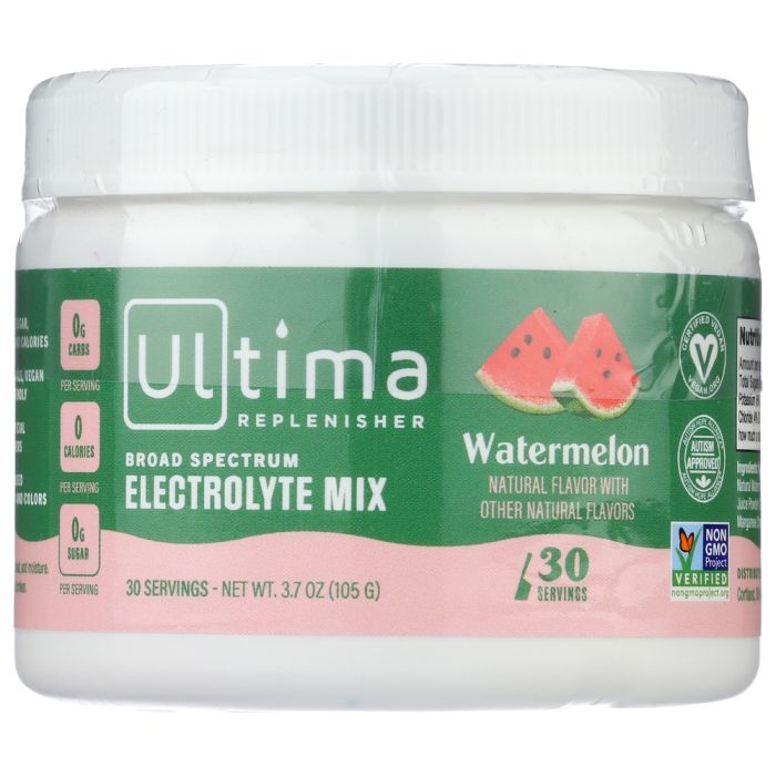 ULTIMA REPLENISHER: Watermelon Electrolyte Drink Mix, 3.7 oz