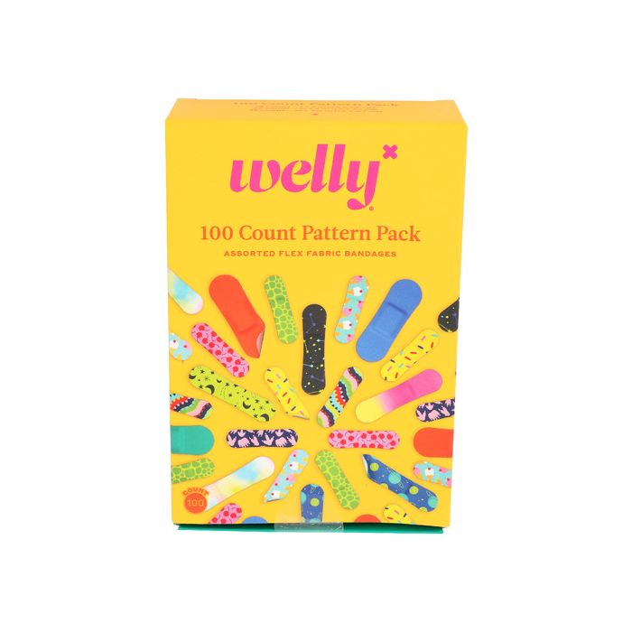 WELLY: Assorted Bandages Colors May Vary, 100 pc