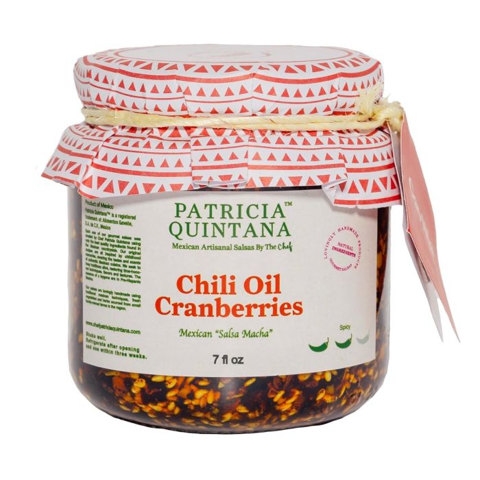 PATRICIA QUINTANA: Chili Oil Cranberries, 7 fo