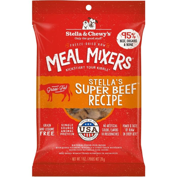 STELLA AND CHEWYS: Stella’s Super Beef Meal Mixers for Dogs, 1 oz
