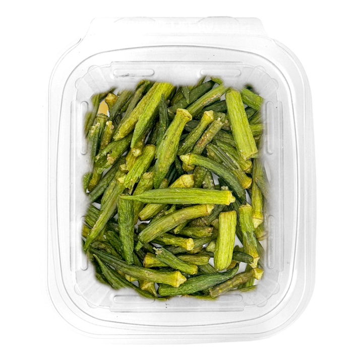 NO LABEL: Okra Chips Tub, 4.5 oz