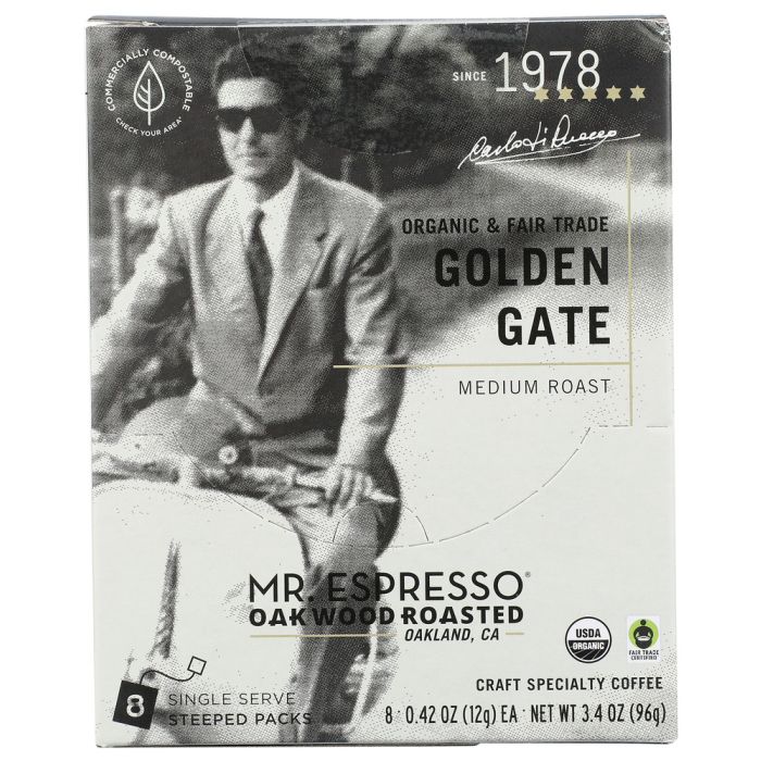 MR. ESPRESSO: Golden Gate House Coffee Blend, 8 bg