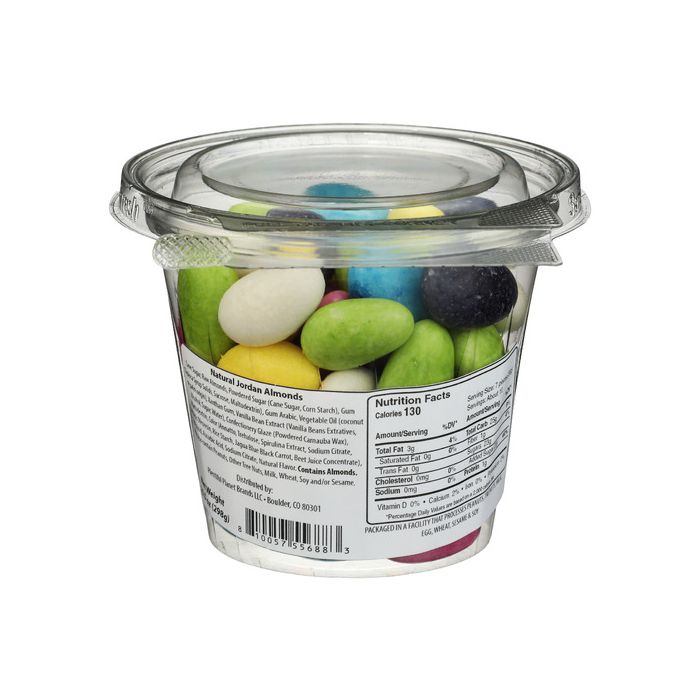 NO LABEL: Jordan Almonds Natural Cup, 10.5 oz