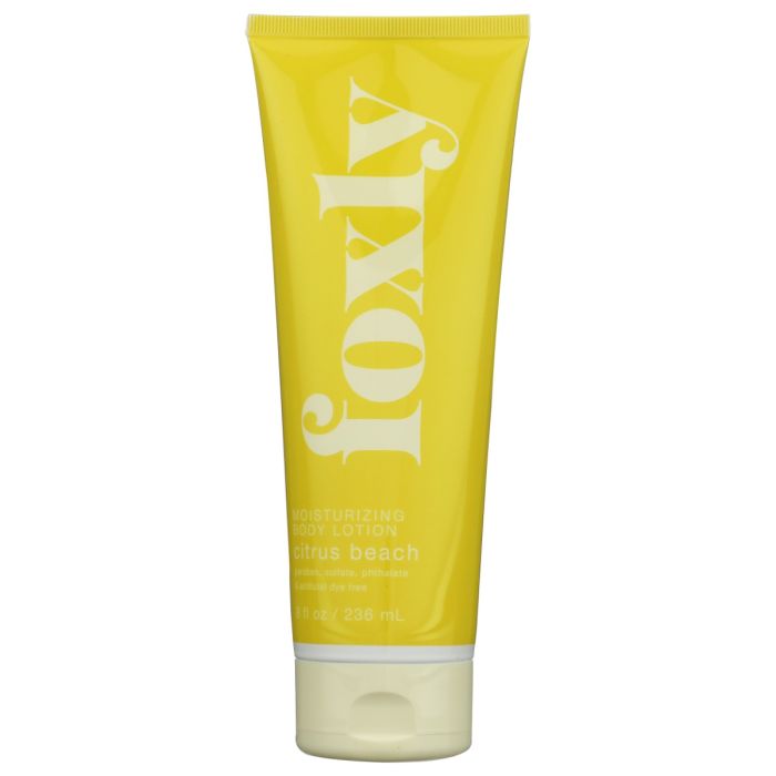 FOXLY: Citrus Beach Body Lotion, 8 fo