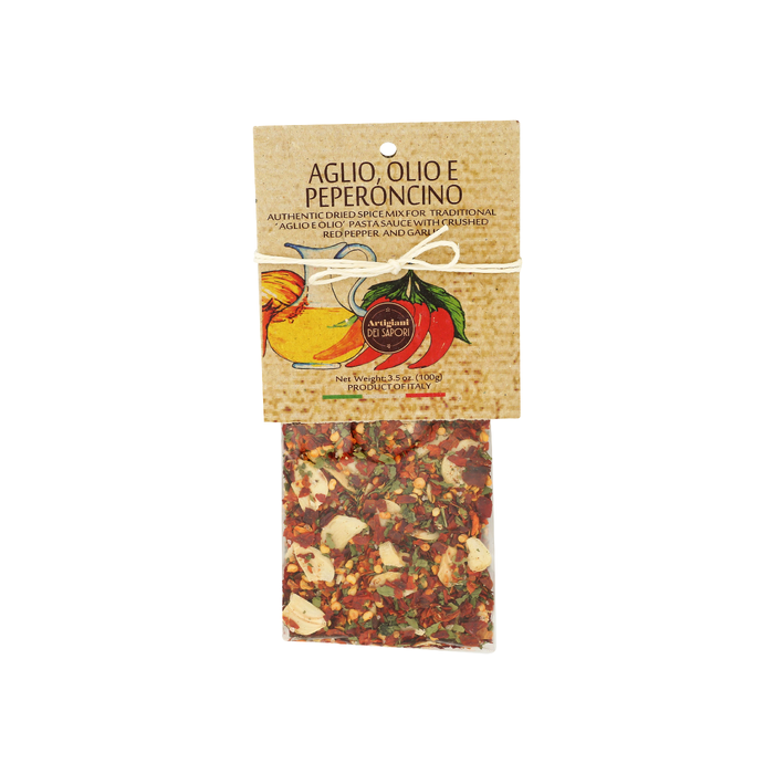 ARTIGIANI DEI SAPORI: Aglio, Olio E Peperoncino Seasoning, 3.5 oz