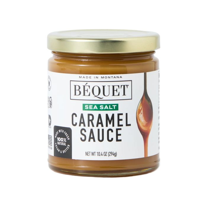 BEQUET: Sea Salt Caramel Sauce, 10.4 oz